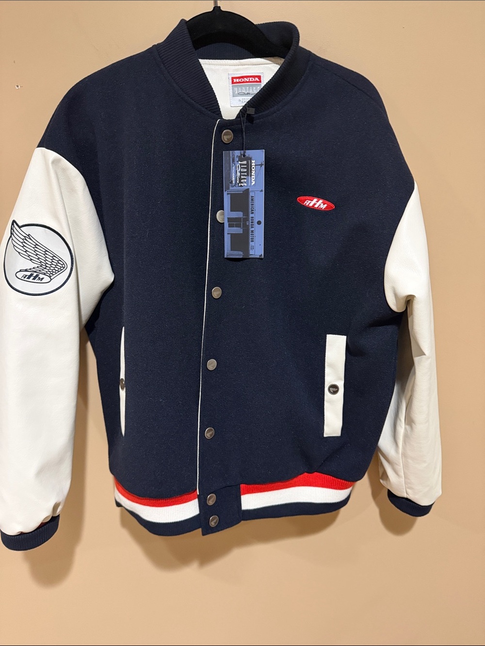 Honda Bomber oversized, varsity jacket